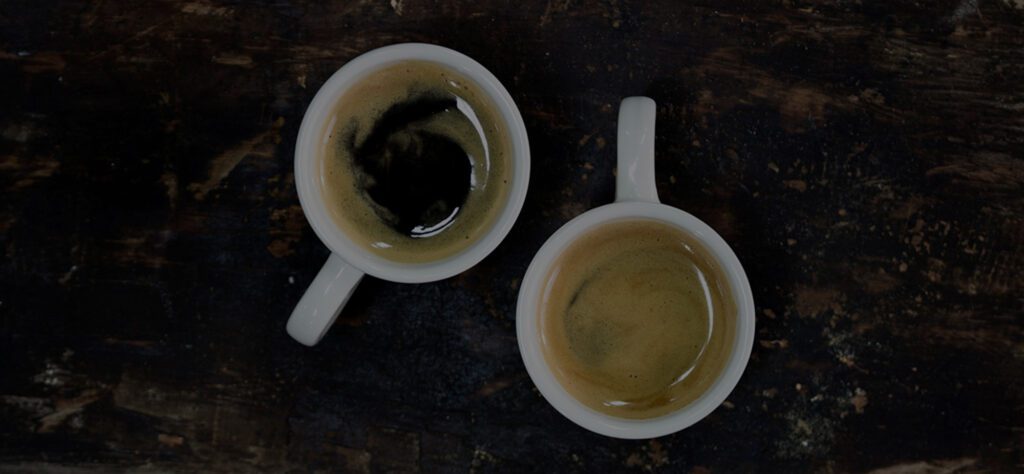 färsk espresso förvarad på rätt sätt