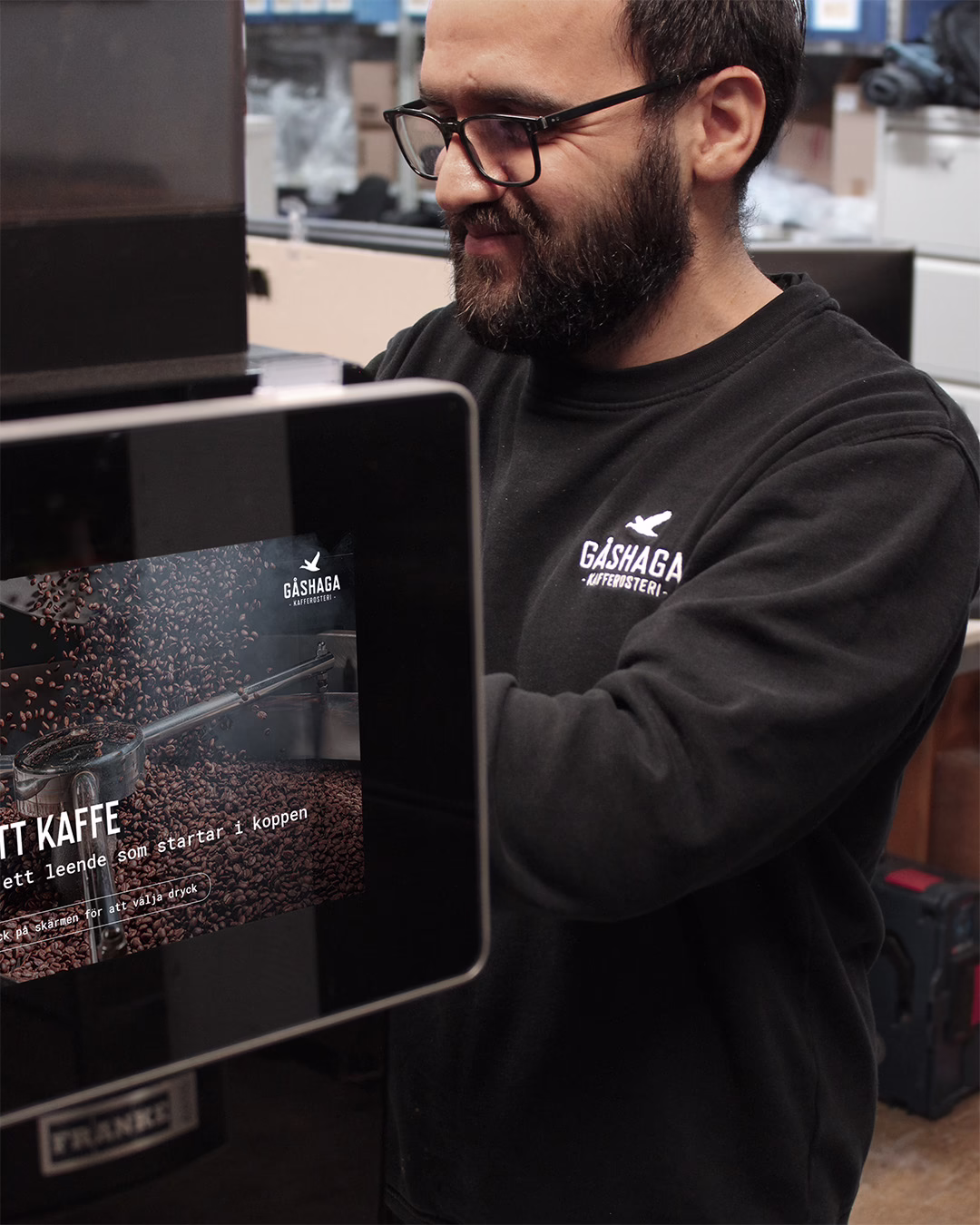 Personlig Service på Gåsahga Kafferosteri