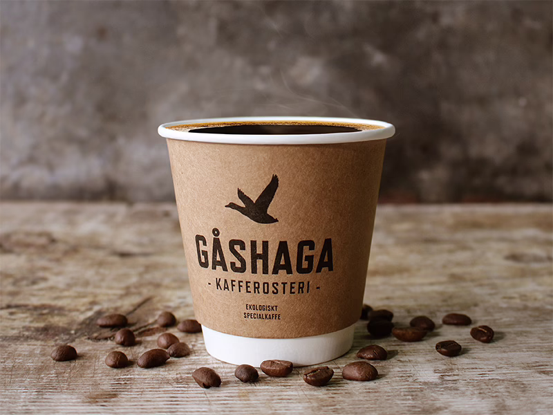 Gåshaga Kafferosteri Butikskoncept