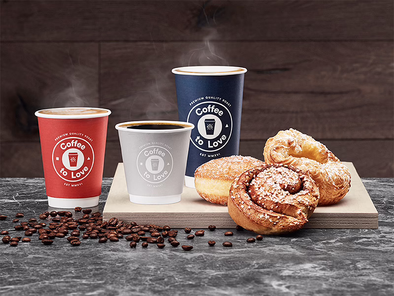 Coffee to Love kaffe på EMAB tillsammans med Gåshaga Kafferosteri
