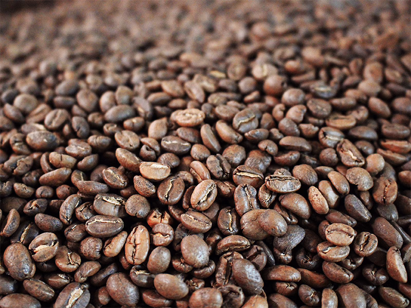 Eget rostat ekologiskt specialkaffe
