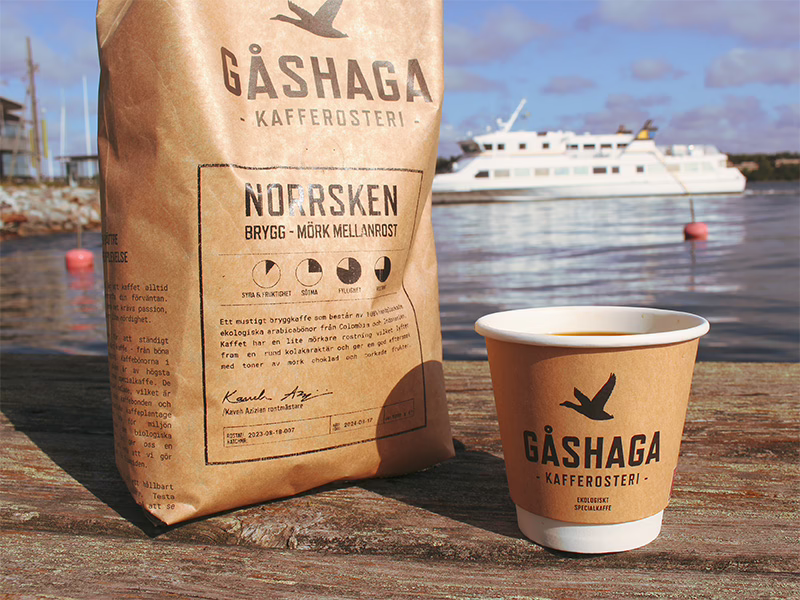 Gåshaga Kafferosteri vår mission en bättre kaffeupplevelse